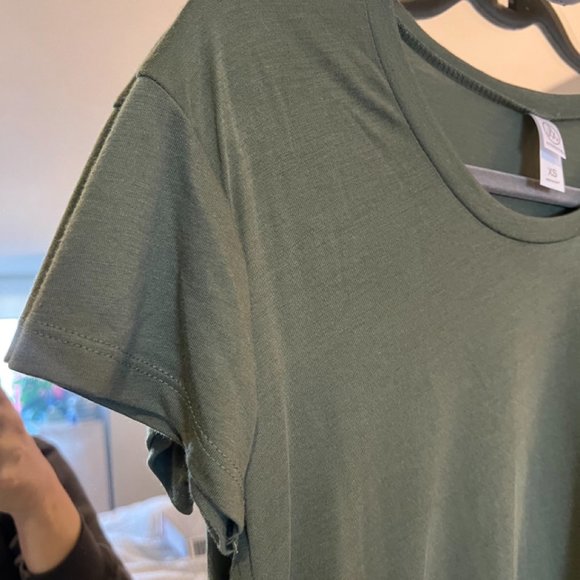 Alternative Apparel Short sleeve tee, Army Green - Picture 5 of 8